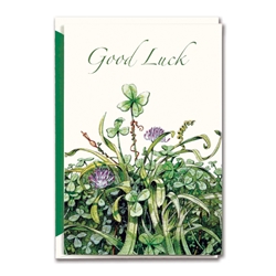 Greeting Cards - Good Luck Clover 